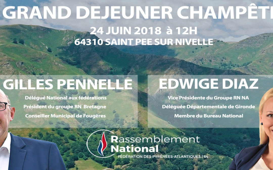 Déplacement du déjeuner champêtre