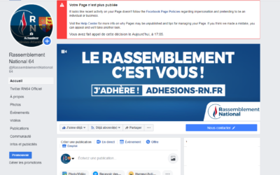 Ré-ouverture du Facebook RN64