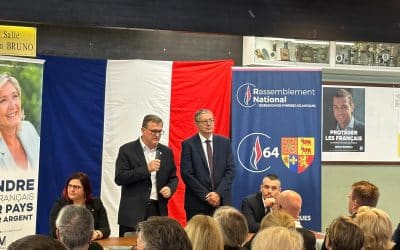 Louis Aliot en déplacement à Pau : Le résumé
