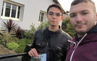 Opération tractage à Orthez