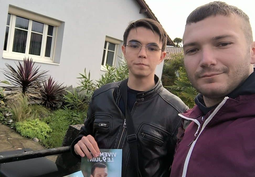Opération tractage à Orthez