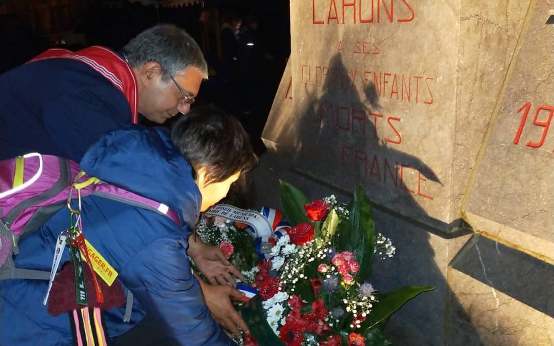 François Verrière aux cérémonies du 11 novembre