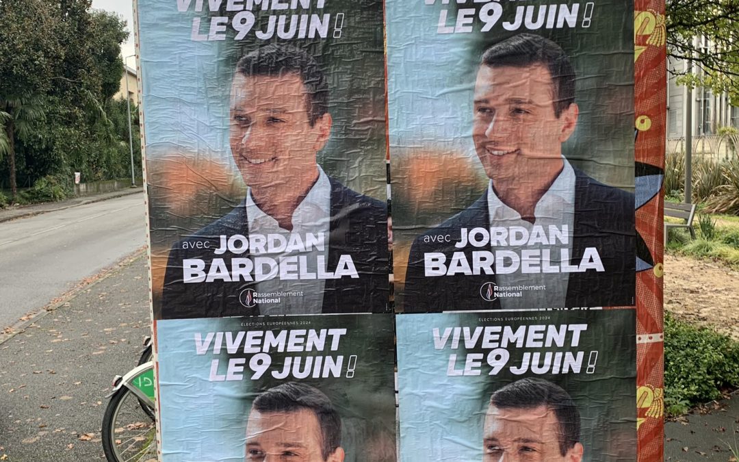 Opération affichage sur Pau